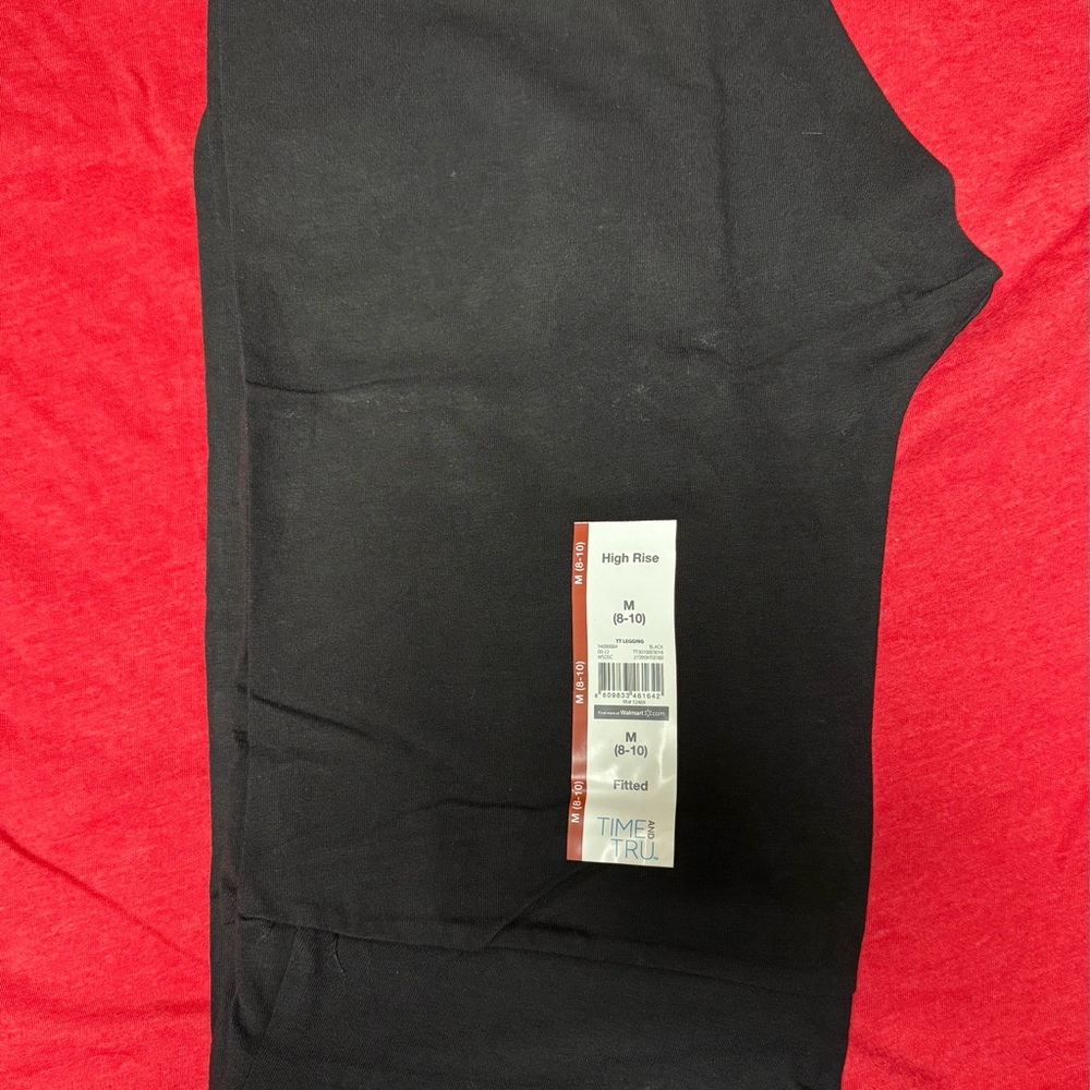 Time and Tru Black High Rise Pants